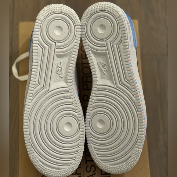 Nike Air Force 1 ‘07 Next Nature Pastel Pink Blue Lavender NEW Women’s 10.5 - Picture 4 of 7